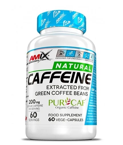 Amix Nutrition Natural Caffeine PurCaf® / 60 capsules