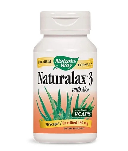 Natures Way NATURALAX 3 / 20 capsules
