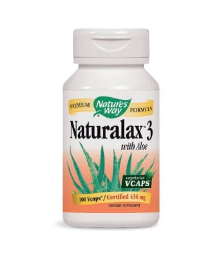 Natures Way Naturalax 3 With Aloe 100 capsules