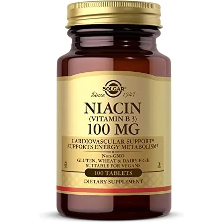 Solgar Niacin 100 mg