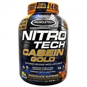 Muscletech Nitro Tech Casein Gold 5lb / 2270 g