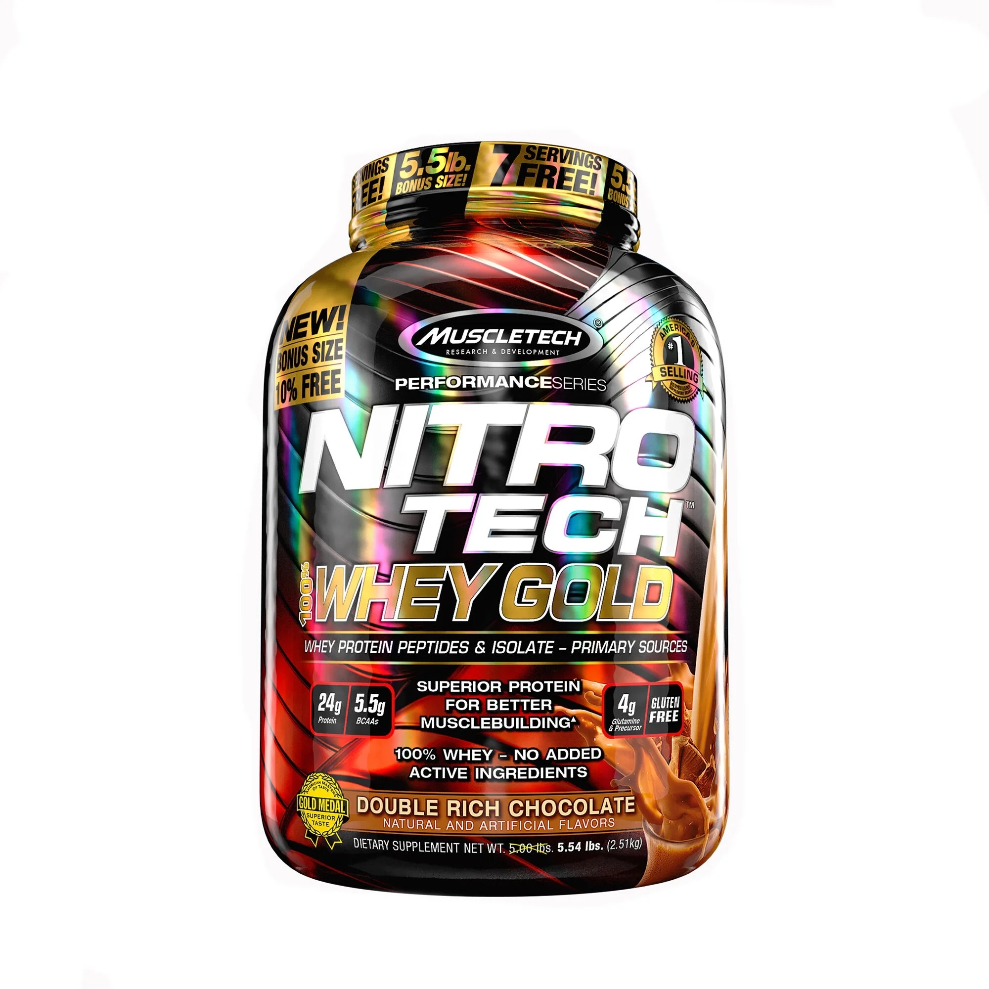 Muscletech Nitro Tech Whey Gold 5.5lb / 2510g