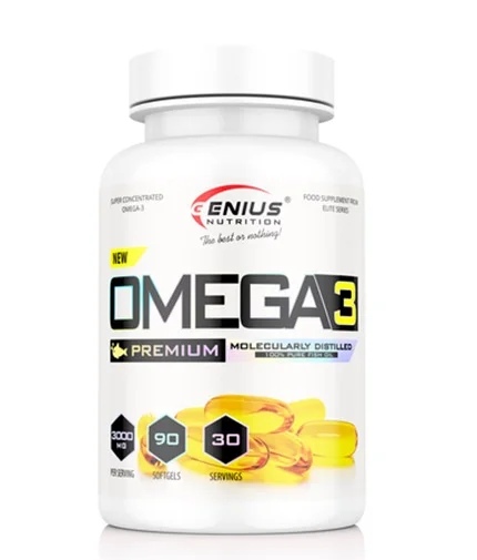 Genius Nutrition OMEGA-3 / 90 Softgels