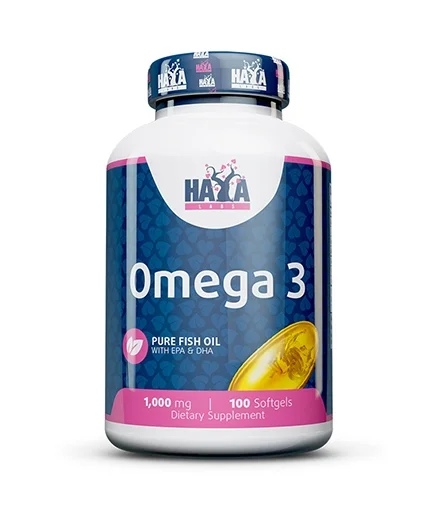 Haya Labs Omega 3 1000 mg / 100 gel capsules