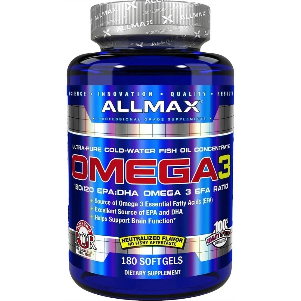 Allmax nutrition Omega 3 180 Gel Capsules