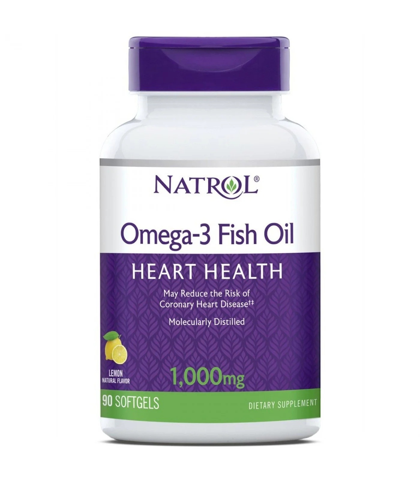 Natrol Omega-3 Fish Oil 1000 mg / 90 gel capsules