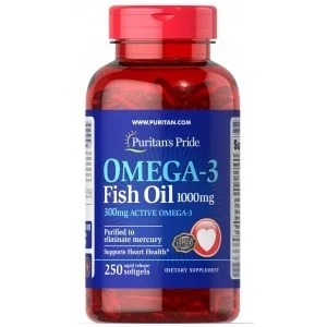 Puritan\s Pride OMEGA 3 FISH OIL /1000 mg-250 softgels
