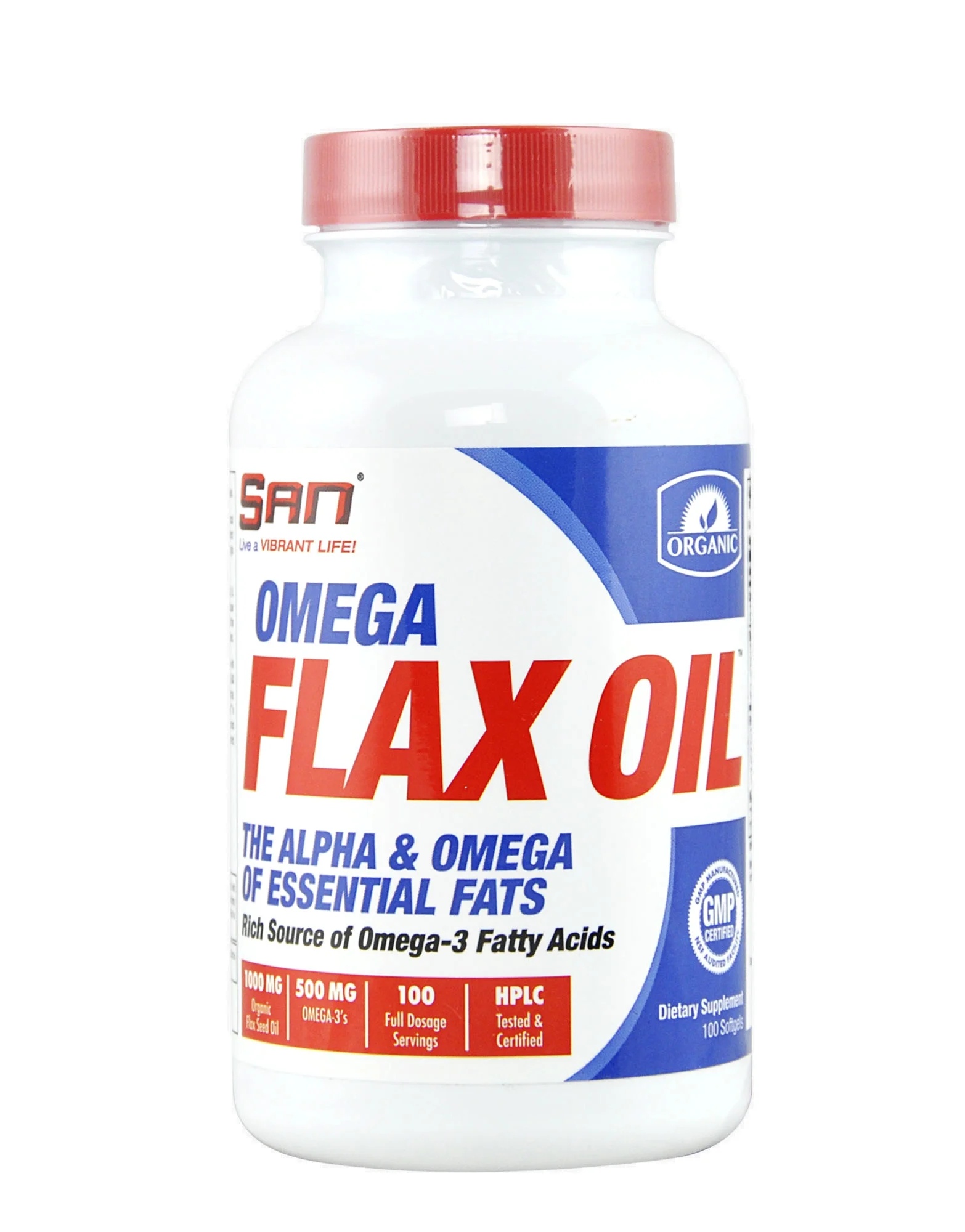 SAN Omega 3-6-9 Flax Oil 100 capsules