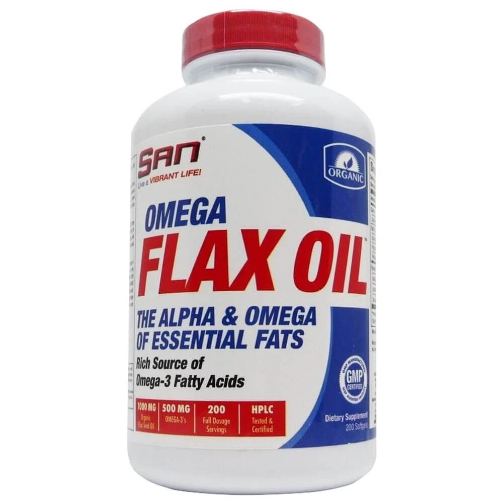 SAN Omega 3-6-9 Flax Oil 200 capsules