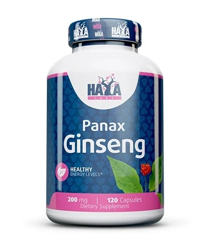 Haya Labs Panax Ginseng 200 mg / 120 capsules