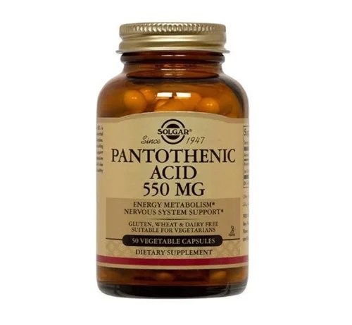 Solgar Pantothenic Acid 550 Mg