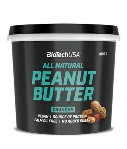 Biotech USA Peanut Butter Crunchy 1000 g