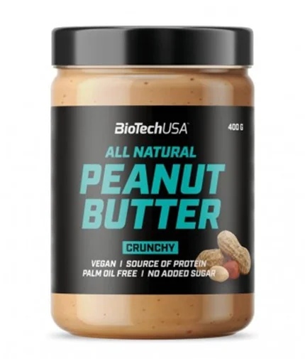 Biotech USA Peanut Butter Crunchy 400 g