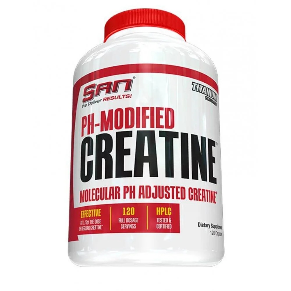 SAN PH Controlled Creatine 120 capsules