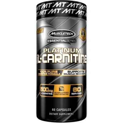 Muscletech Platinum L-Carnitine / Essential Series 60 capsules