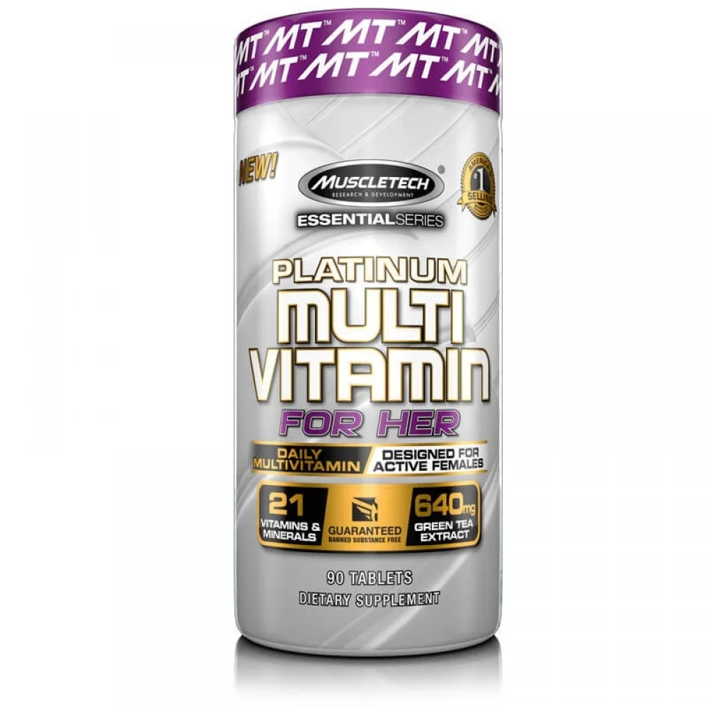 Muscletech Platinum Multivitamin For Her 90 tablets