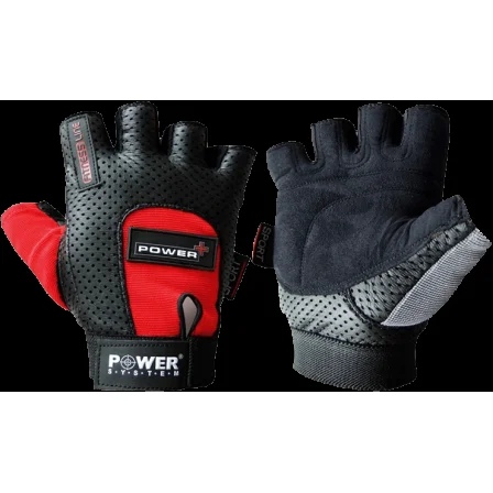 Power System POWER PLUS RED / FITNESS GLOVES