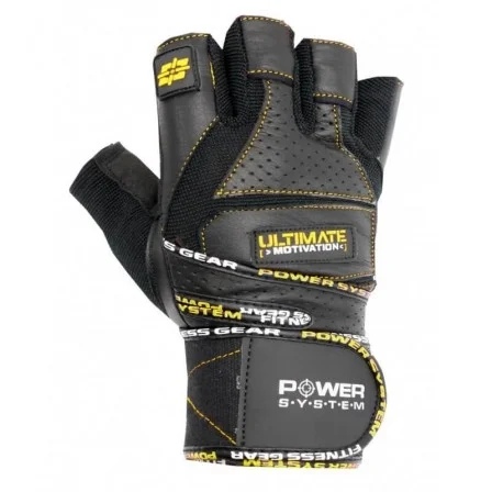 Power System POWER SYSTEM ULTIMATE MOTIVATION YELLOW / FITNESS GLOVES