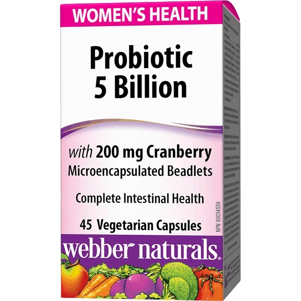 Webber Naturals Probiotic Women`s Health / Probiotic for women 5 strains