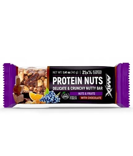 Amix Nutrition Protein Nuts Crunchy Nutty Bar / 40 g