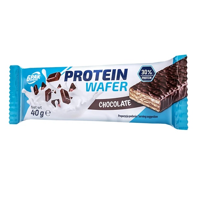 6 Pak Nutrition Protein Wafer 40 g.