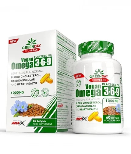 Amix Nutrition ProVegan Omega 3-6-9 / 60 capsules