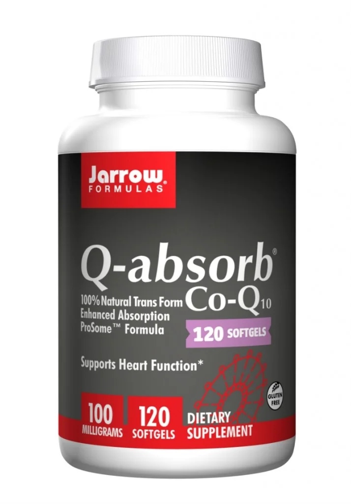 Jarrow Formulas Q-absorb®-Q10 120 gel-caps/100 mg