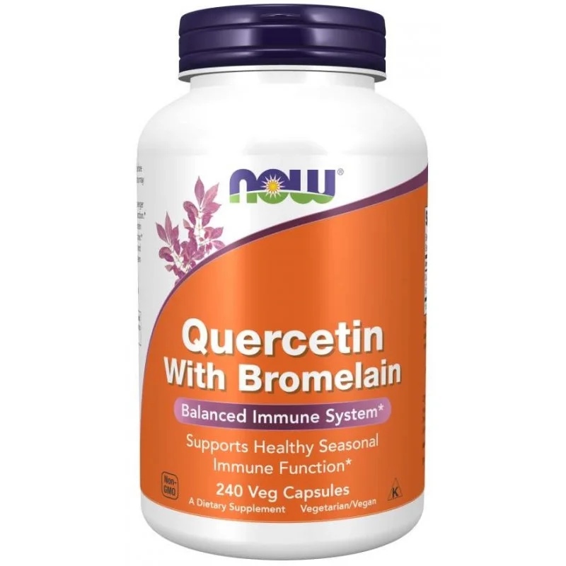 NOW Quercetin with Bromelain - 240 Caps