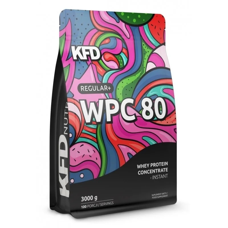 KFD Nutrition Regular+ WPC 80 Coconut Biscuit / 3000 g