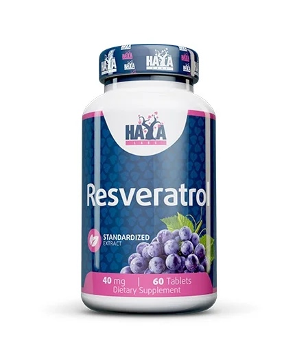 Haya Labs Resveratrol 40 mg / 60 tablets