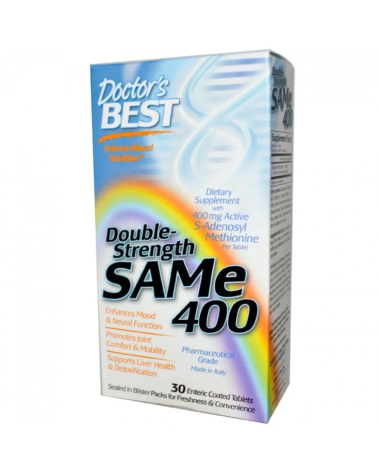 Doctors Best SAMe 400 mg / 30 tablets