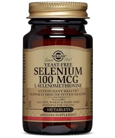 Solgar Selenium 100 Mcg Yeast Free
