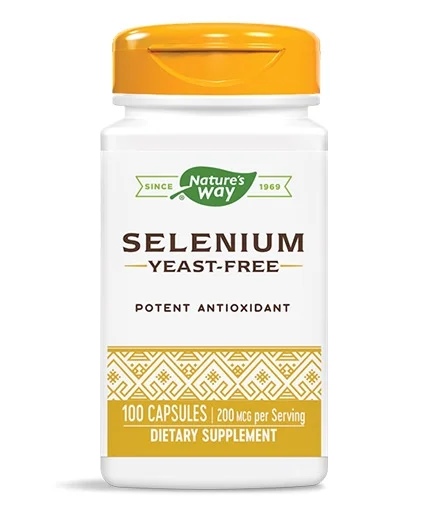 Natures Way Selenium Yeast Free 200mcg / 100 Caps