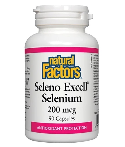 Natural Factors Seleno Excell 200 mg / 90 capsules