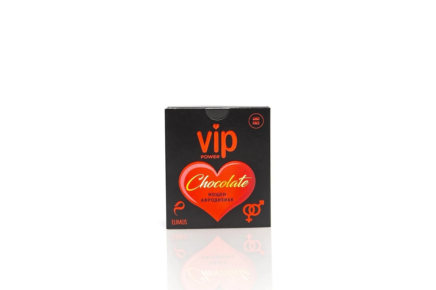 Elimus Vip Power Chocolate Heart VIP 90 g