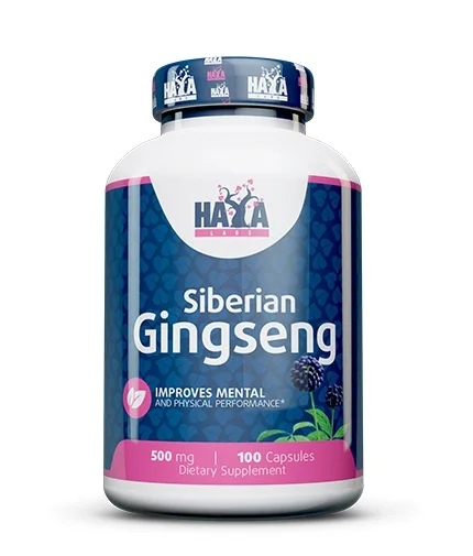 Haya Labs Siberian Ginseng 500 mg / 100 capsules