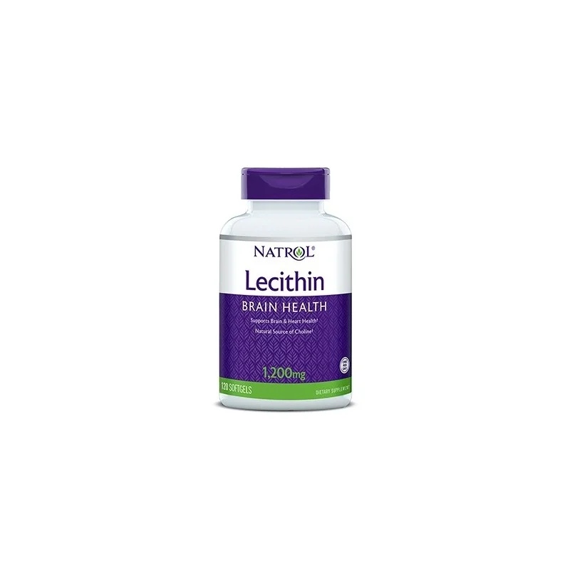 Natrol Soya Lecithin 1200 mg / 120 gel capsules