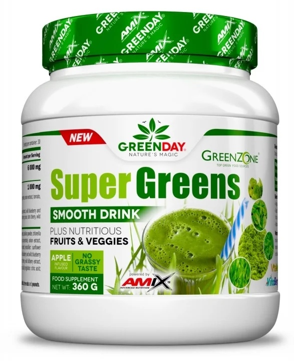 Amix Nutrition Super Greens Smooth Drink 360 g
