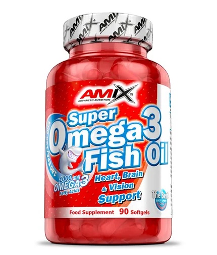 Amix Nutrition Super Omega3 Fish Oil 90 gel capsules