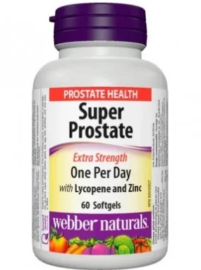 Webber Naturals Super Prostate Extra Strength - 60 soft
