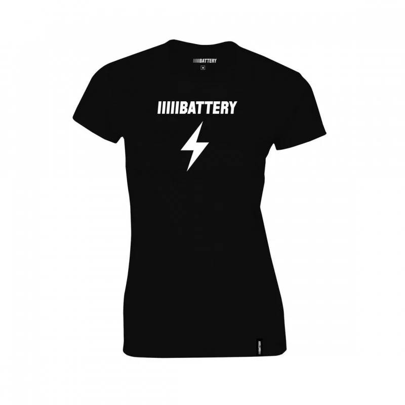 Battery Nutrition T-Shirt Woman black