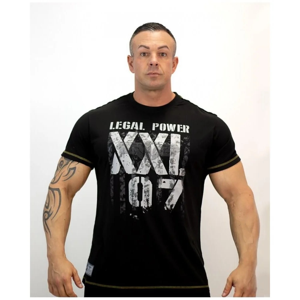 Legal Power T-SHIRT "XXL 97" 2012-869 BLACK