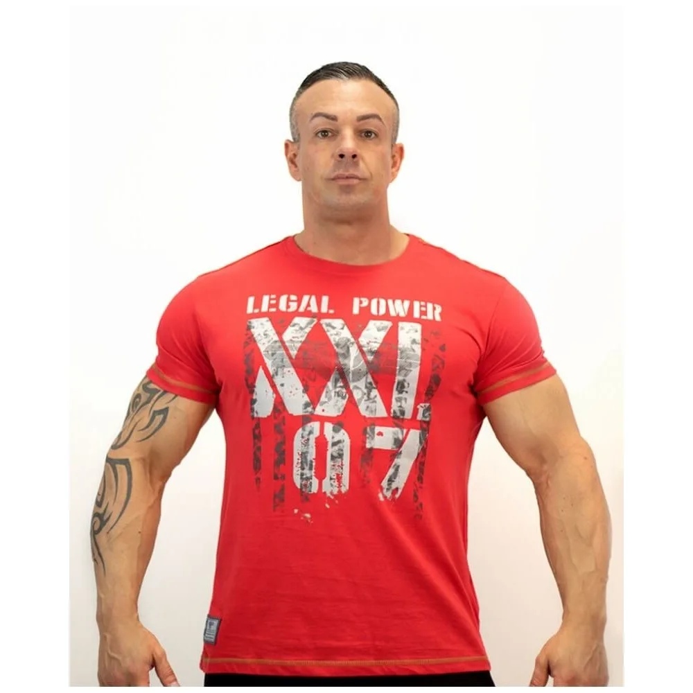 Legal Power T-SHIRT "XXL 97" 2012-869 RED