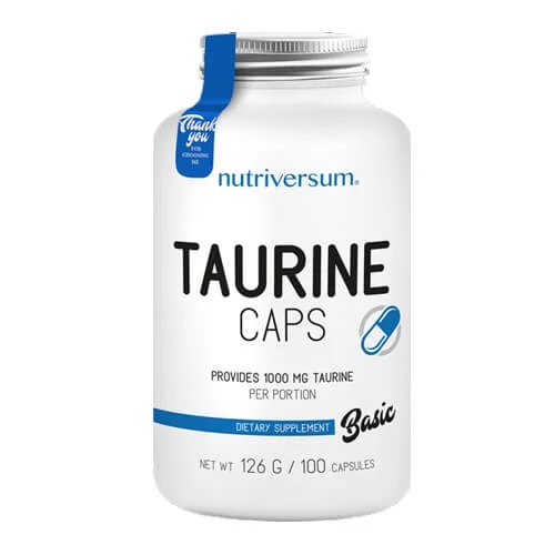 Nutriversum Taurine Caps 1000 mg