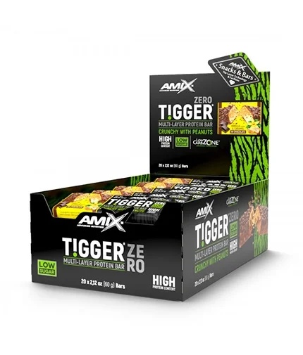 Amix Nutrition TIGGER® Zero bar Box / 20x60g