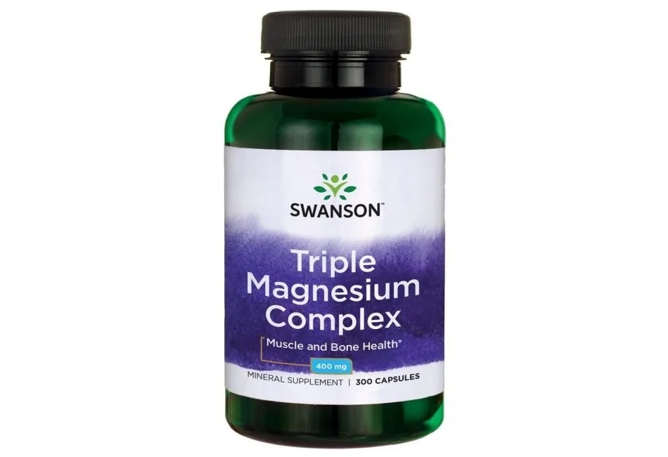 Swanson Triple Magnesium Complex 400 mg / 300 capsules