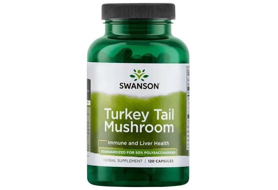 Swanson Turkey Tail Mushroom 500 mg / 120 capsules