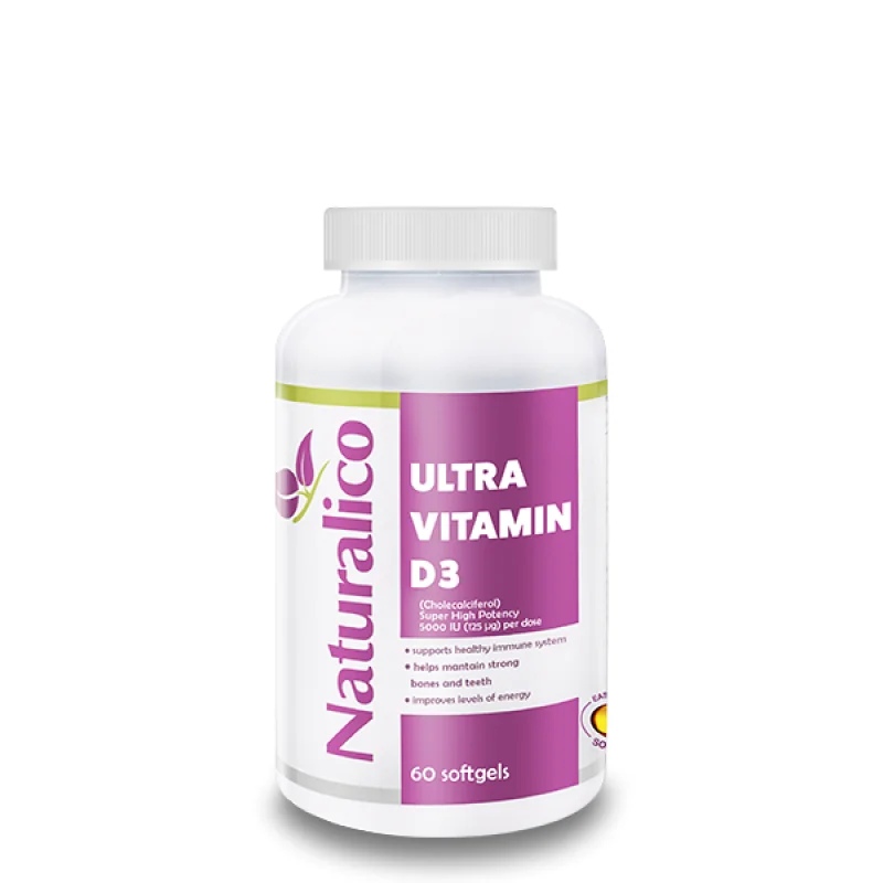 Naturalico Ultra Vitamin D-3 Super high Potency 5