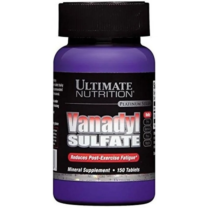 Ultimate Nutrition Vanadyl Sulfate 10 mg 150 tablets