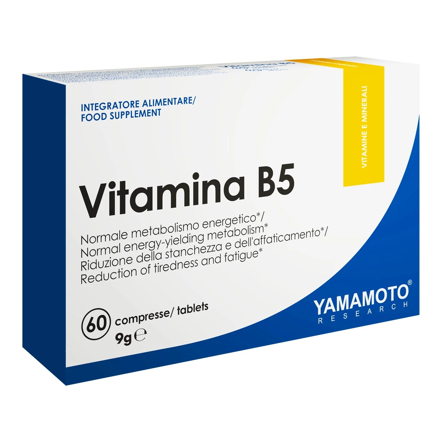 Yamamoto Natural Series Vitamina B5 / 60 tablets